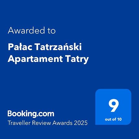 Palac Tatrzanski Apartament Tatry บุโควินา ทัตซานสกา ภายนอก รูปภาพ