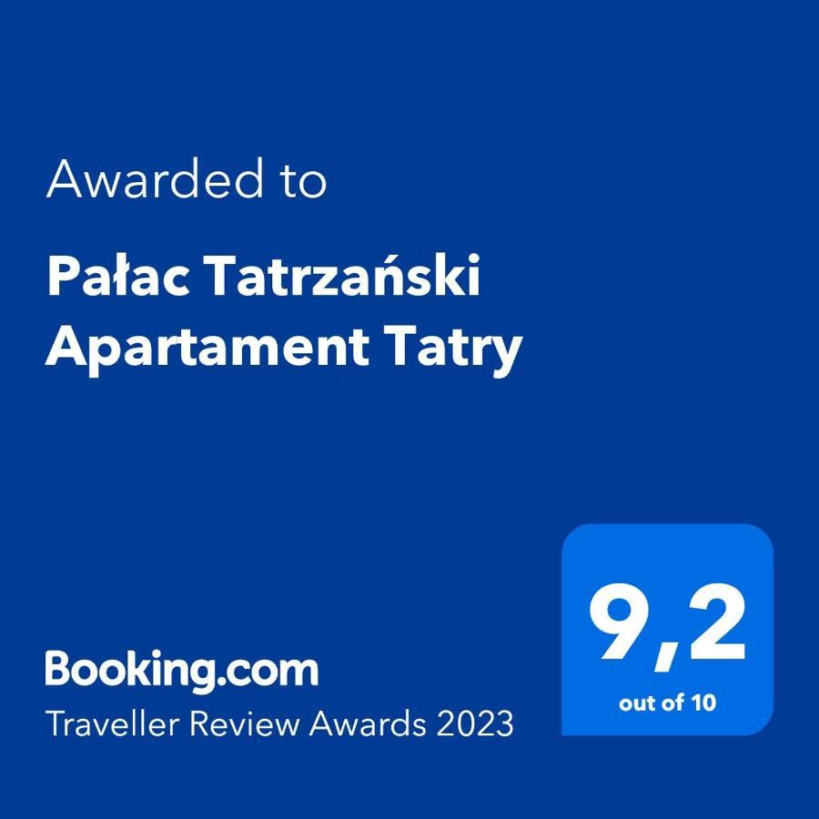 Palac Tatrzanski Apartament Tatry บุโควินา ทัตซานสกา ภายนอก รูปภาพ